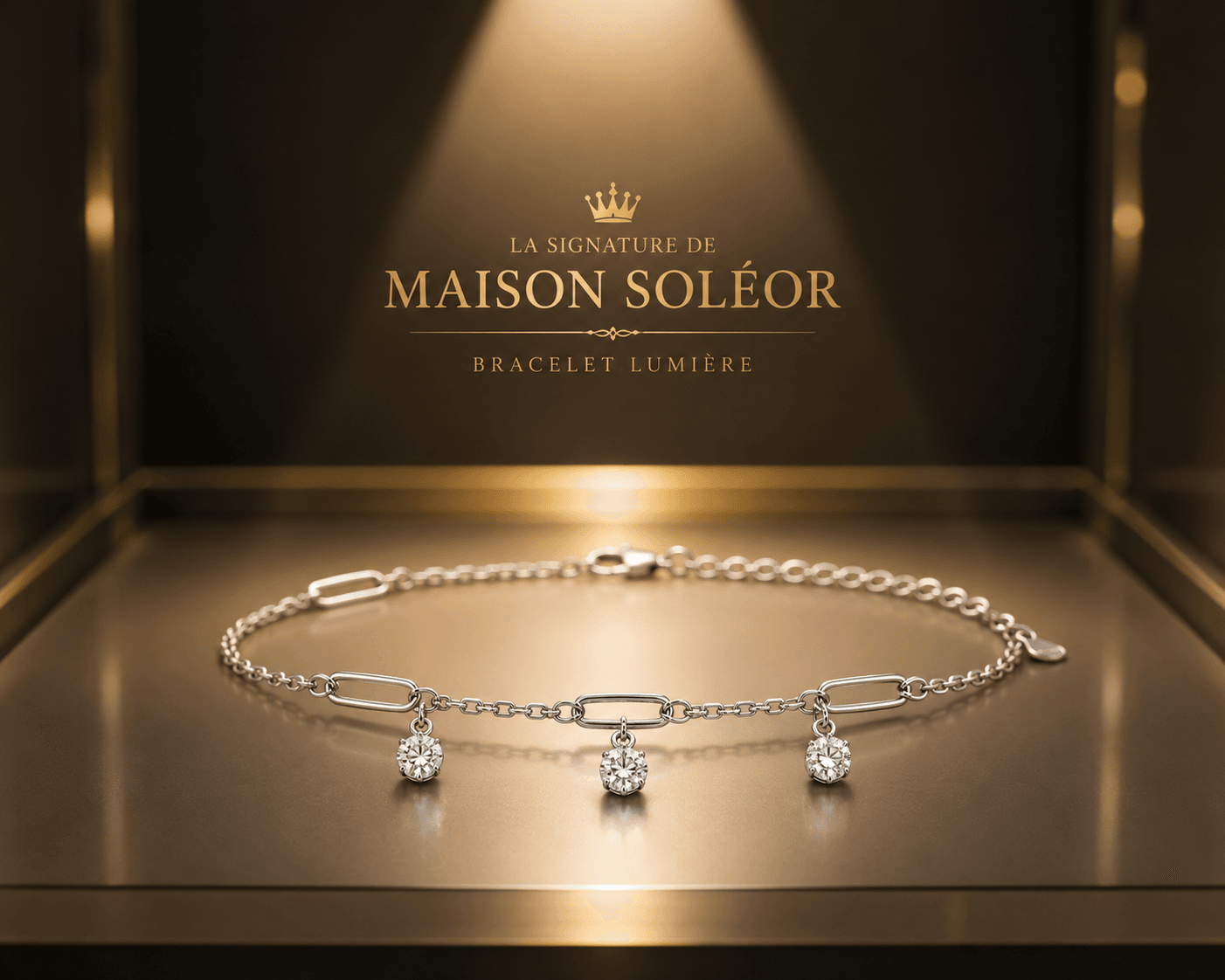 bracelet signature lumiére