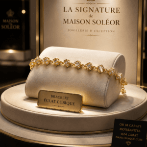 bracelet éclat cubique