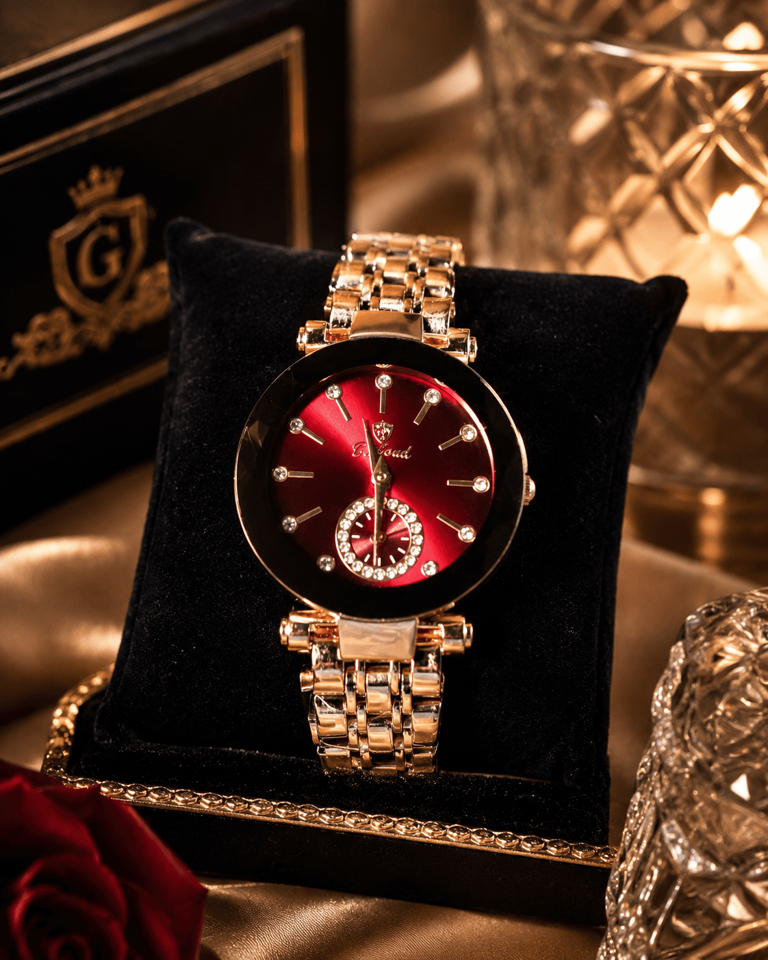 Montre-Bijou Éclat aux Zircons – Image 2