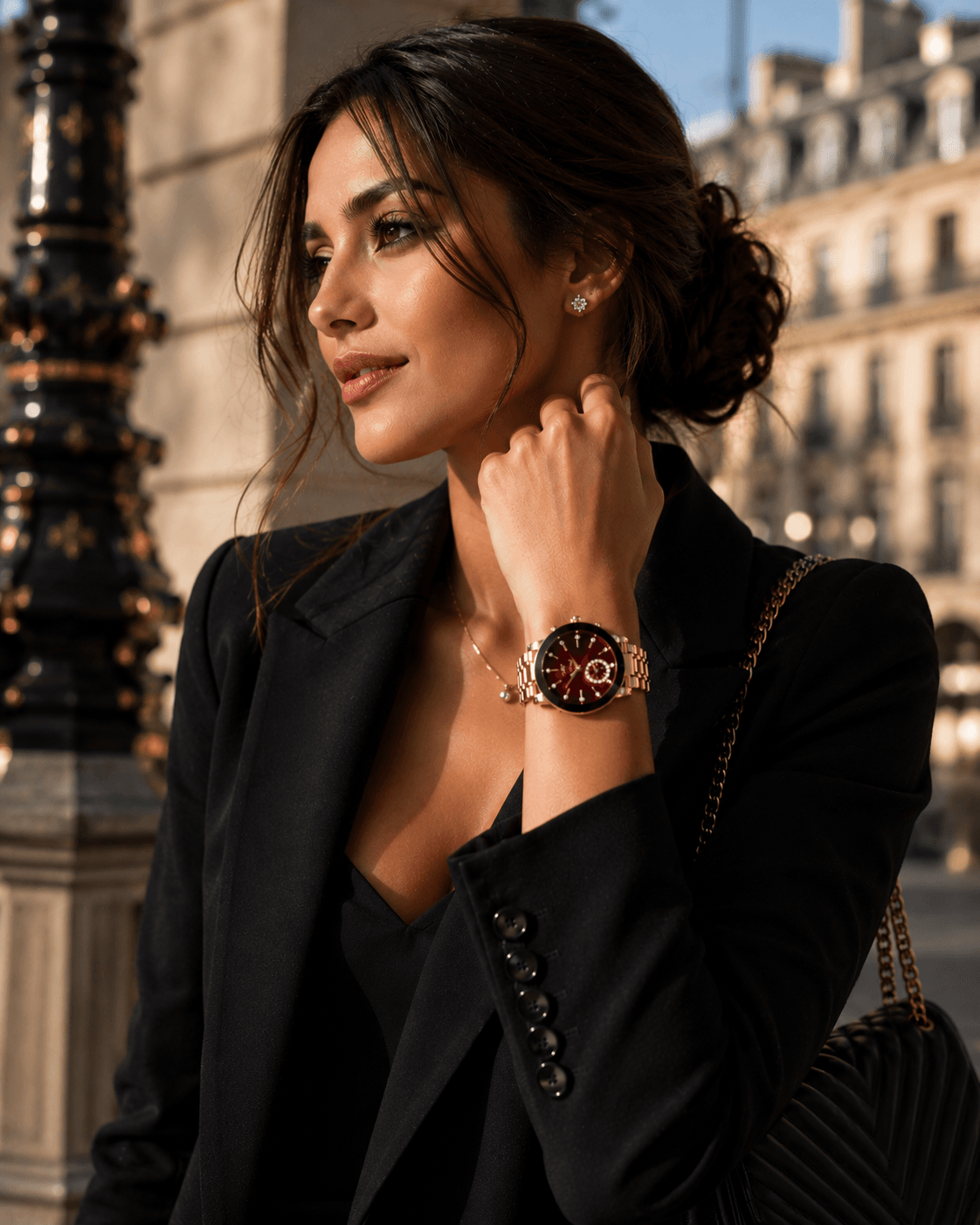Montre-Bijou Éclat aux Zircons – Image 4