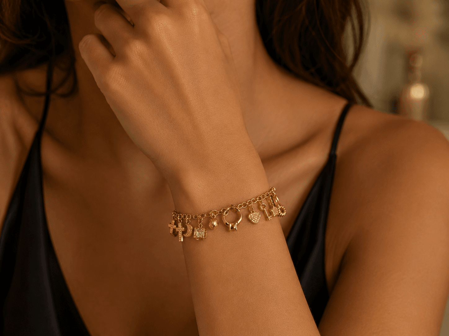 Bracelet Breloques Héritage en Or 18 Carats – Image 2