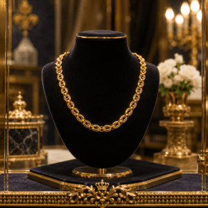 Collier Maille Couture en Plaqué Or 18 Carats