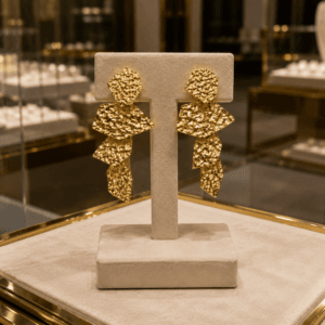 Boucles d’Oreilles Géométriques Bohème à Pince
