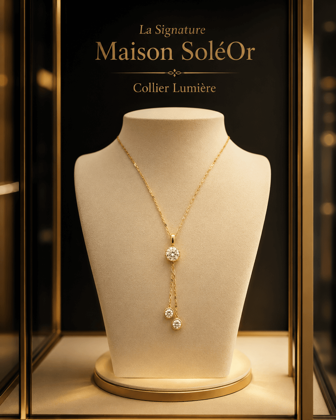 collier signature lumière