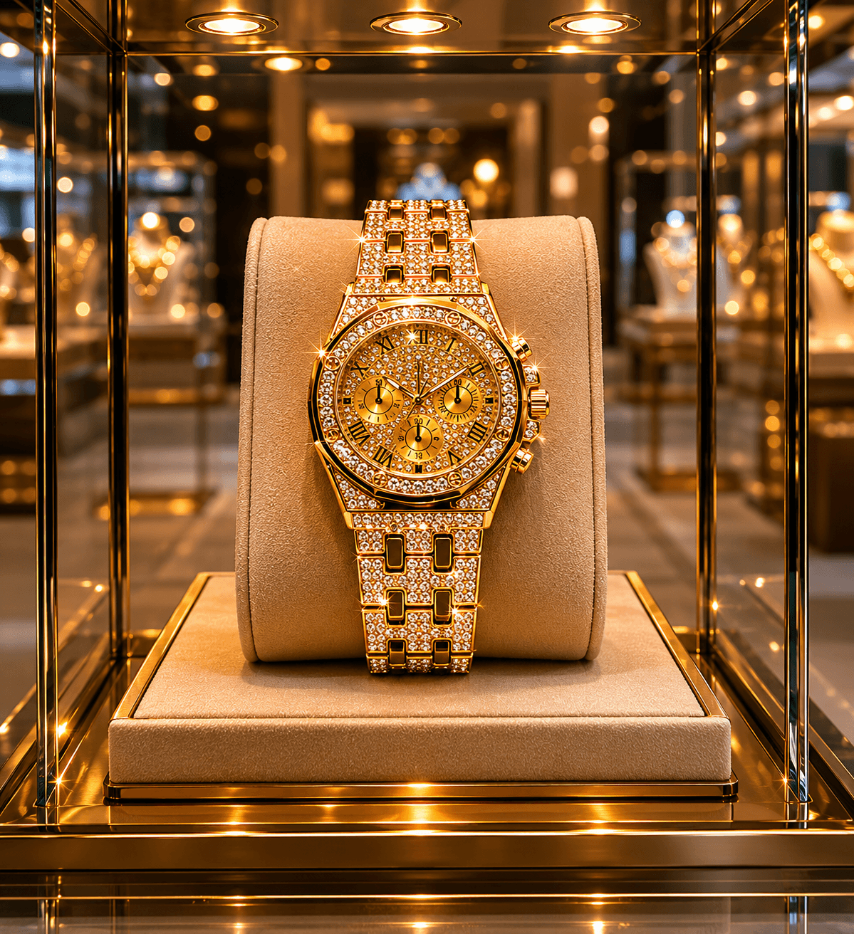 Montre Dorée Prestige pour Femme