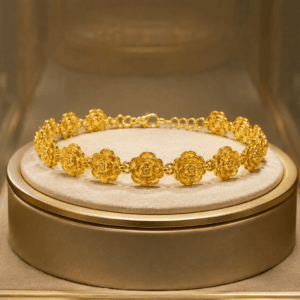 bracelet signature fleur royale