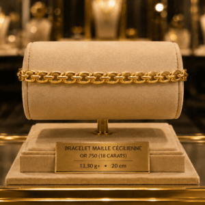 Bracelet Maille Cécillienne 18 carat